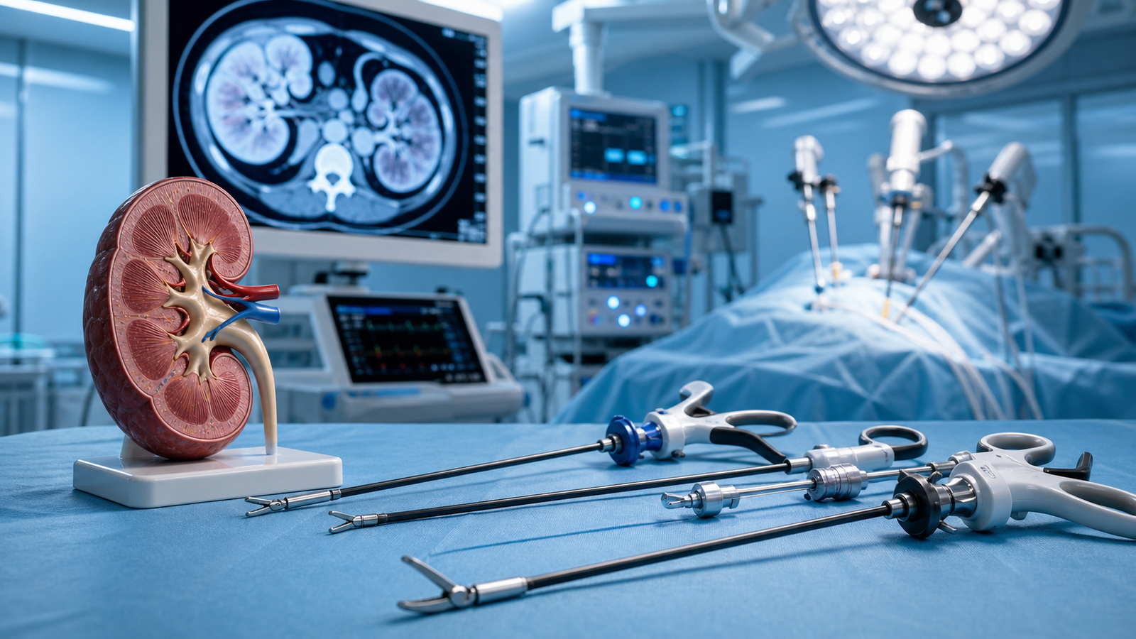 Laparoscopic nephrectomy planning