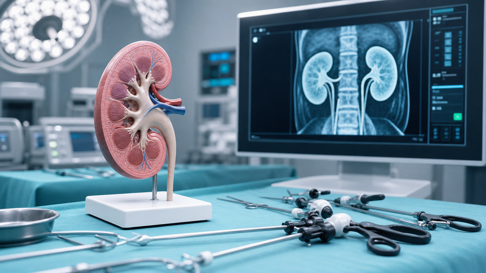 Laparoscopic pyeloplasty planning