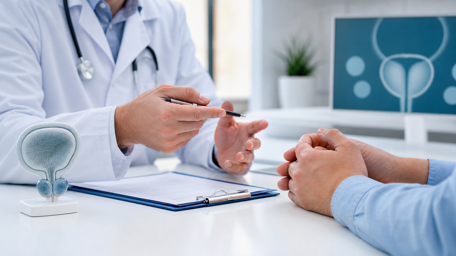 Prostate treatment consultation