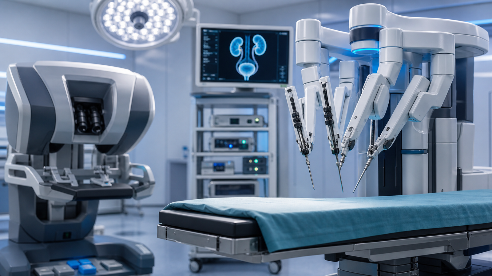 Robotic urology surgery equipment