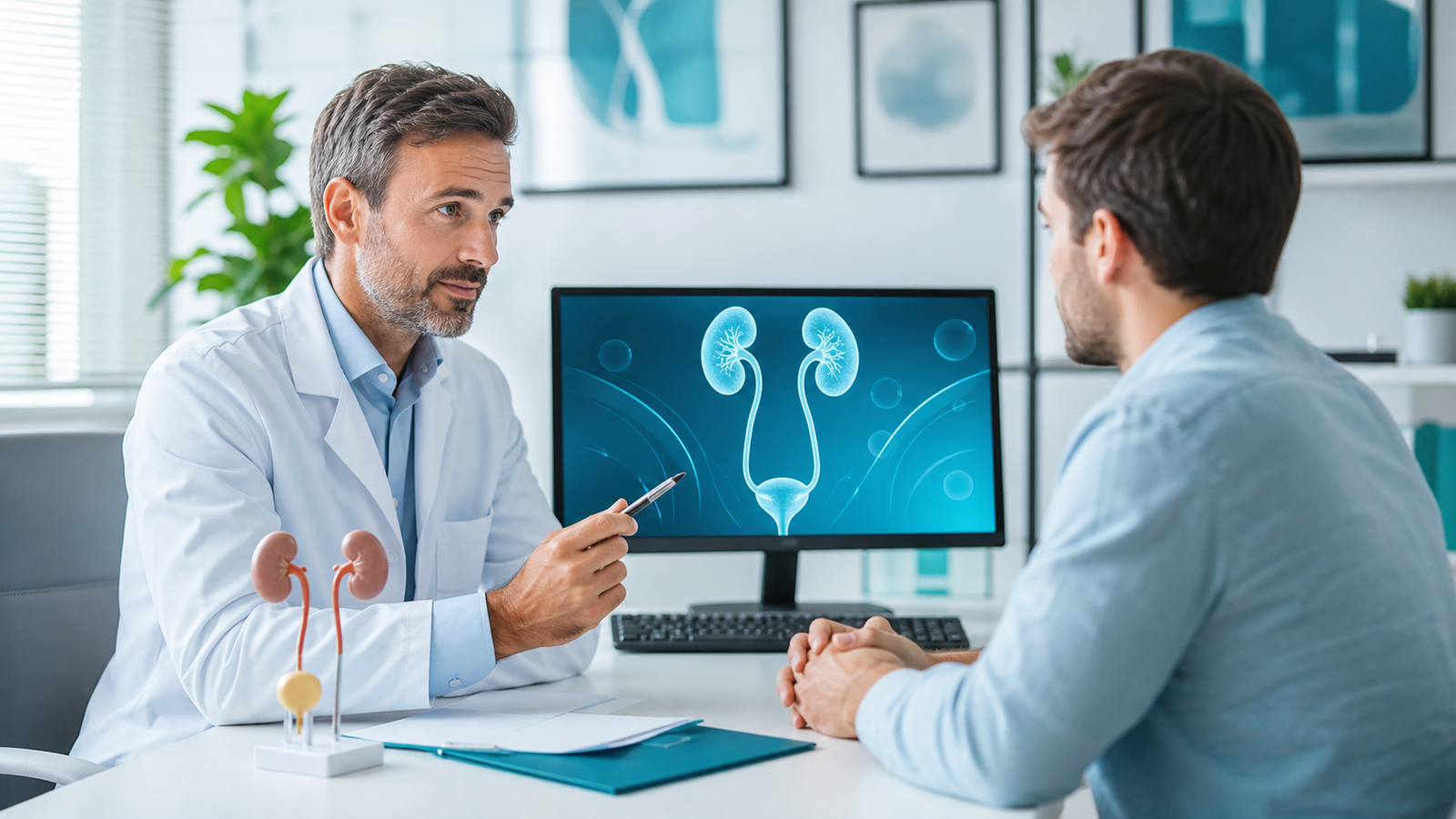 Urology treatment consultation